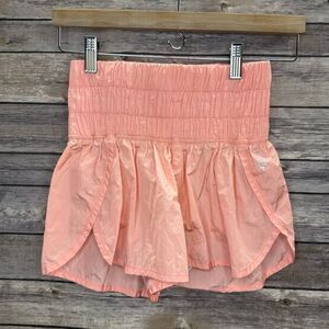 Free People Movement Neon Coral Orange The Way Home Short Women XSmall